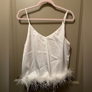 Entro Ivory V-Neck Cami